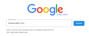 Google Public DNS